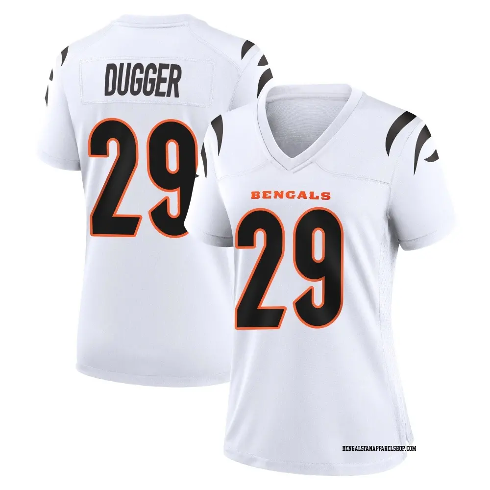 Game White Women's Kyle Dugger Cincinnati Bengals Jersey
