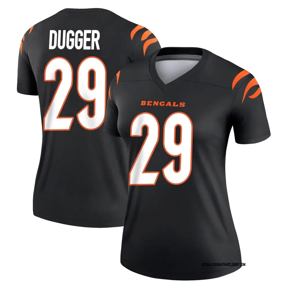 Legend Black Women's Kyle Dugger Cincinnati Bengals Jersey