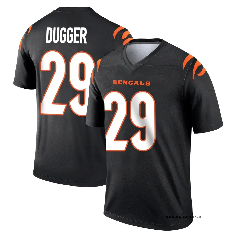 Legend Black Youth Kyle Dugger Cincinnati Bengals Jersey