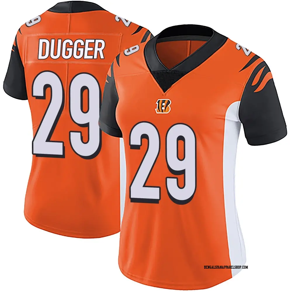 Limited Orange Women's Kyle Dugger Cincinnati Bengals Vapor Untouchable Jersey