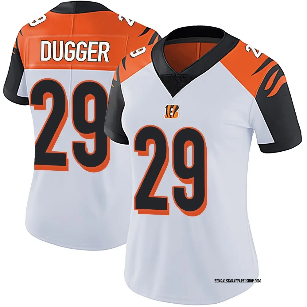 Limited White Women's Kyle Dugger Cincinnati Bengals Vapor Untouchable Jersey