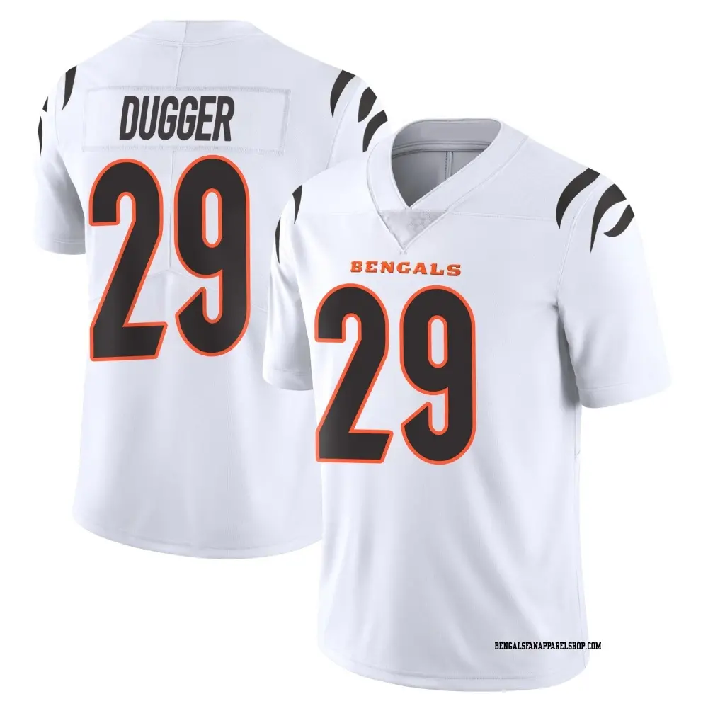 Limited White Youth Kyle Dugger Cincinnati Bengals Vapor Untouchable Jersey